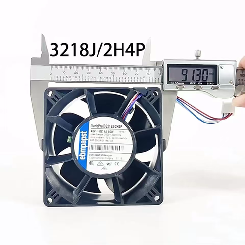 原装 EBMPAPST德国ebmpapst 3218J/2H4P 48V 50W 9厘米9038服务器