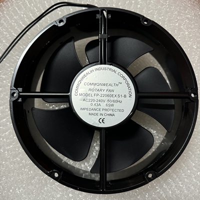 22CM散热风扇22060 220V 65W FP-20060EX-S1-B 机柜风扇 轴流风机