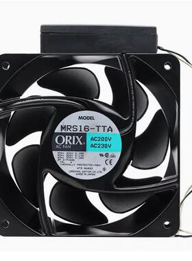 全新日本东方ORIX MRS16-TTA 16CM 16062 220V大风量耐高温风扇