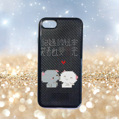 手机壳团子卡通套件十字绣