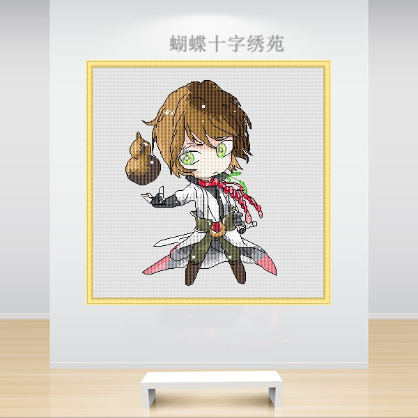11ct材料包套件印花十字绣