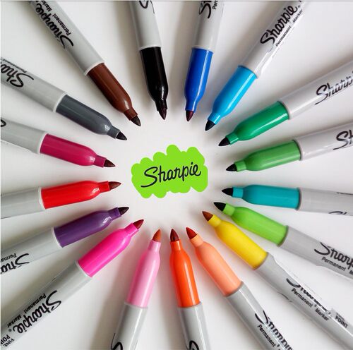 美国三福记号笔油性sharpie
