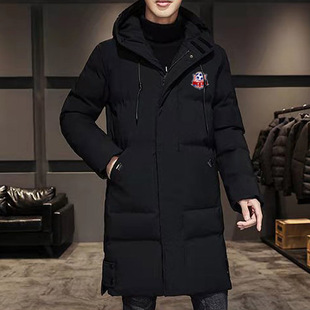 【湘超】常德队冬季新款羽绒棉服球队中长款外套长袖决赛冠军球衣