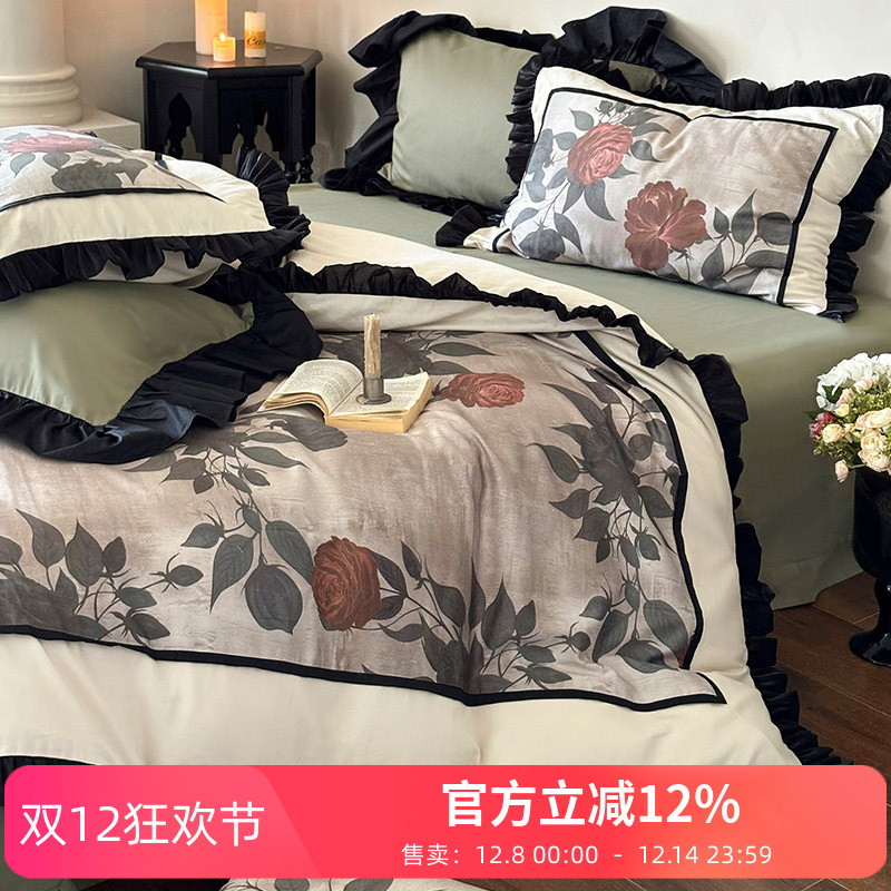 法式复古风全棉四件套