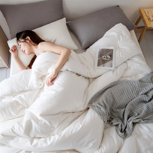 大豆蛋白全棉提花柔软被子被芯秋冬加厚保暖纯棉单双人四季 春秋被