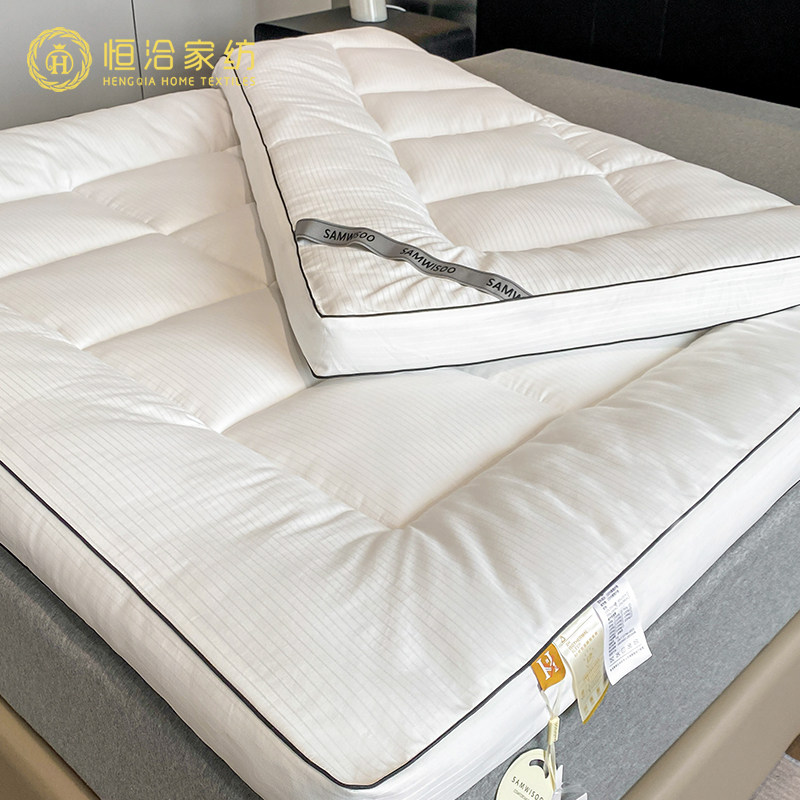 3D立体软垫保护垫日式四季保暖床褥提花磨毛1.5m1.8m梦思软床垫