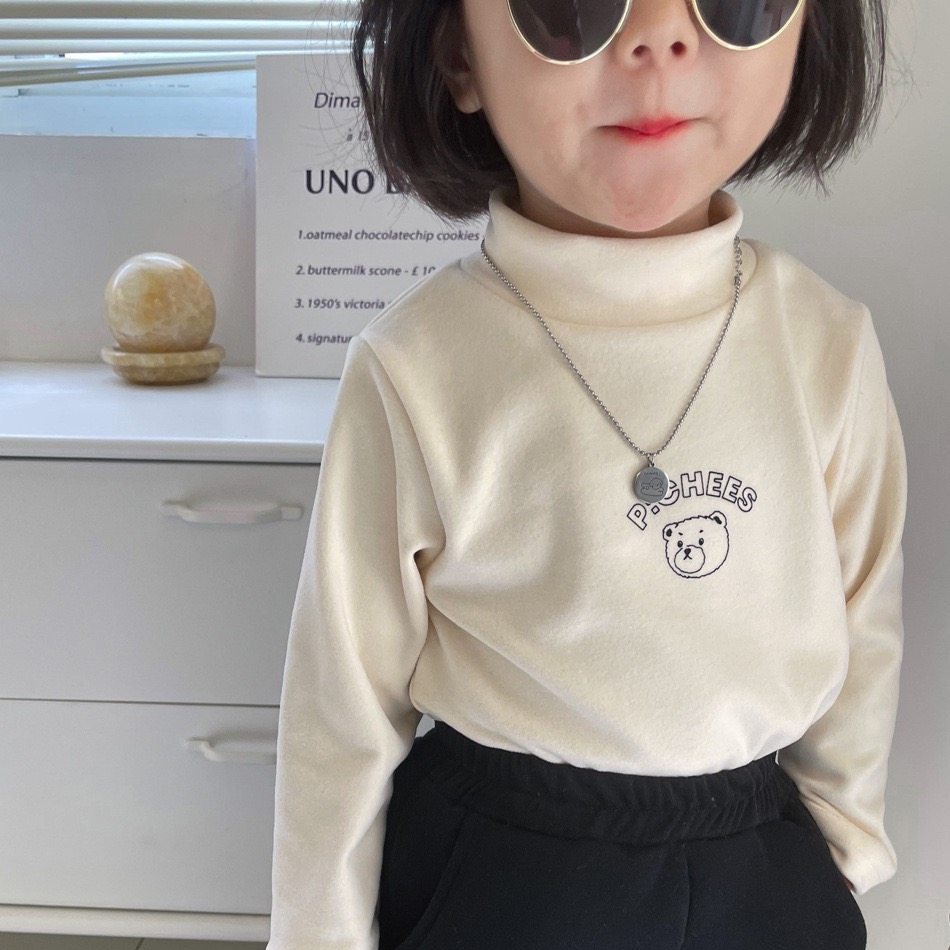 儿童德绒打底衫男女童秋冬季内搭半高领磨毛上衣洋气宝宝保暖冬装,童装/婴儿装/亲子装,T恤,淘宝优惠券,粉丝福利购,淘宝优惠卷