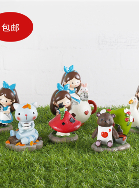 仙境可爱风儿童房桌面摆件工艺品