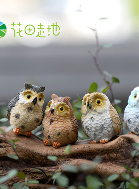 diy苔藓微景观可爱风装饰摆件