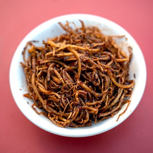 麻辣撇菜根云南德宏特产腌制菜根