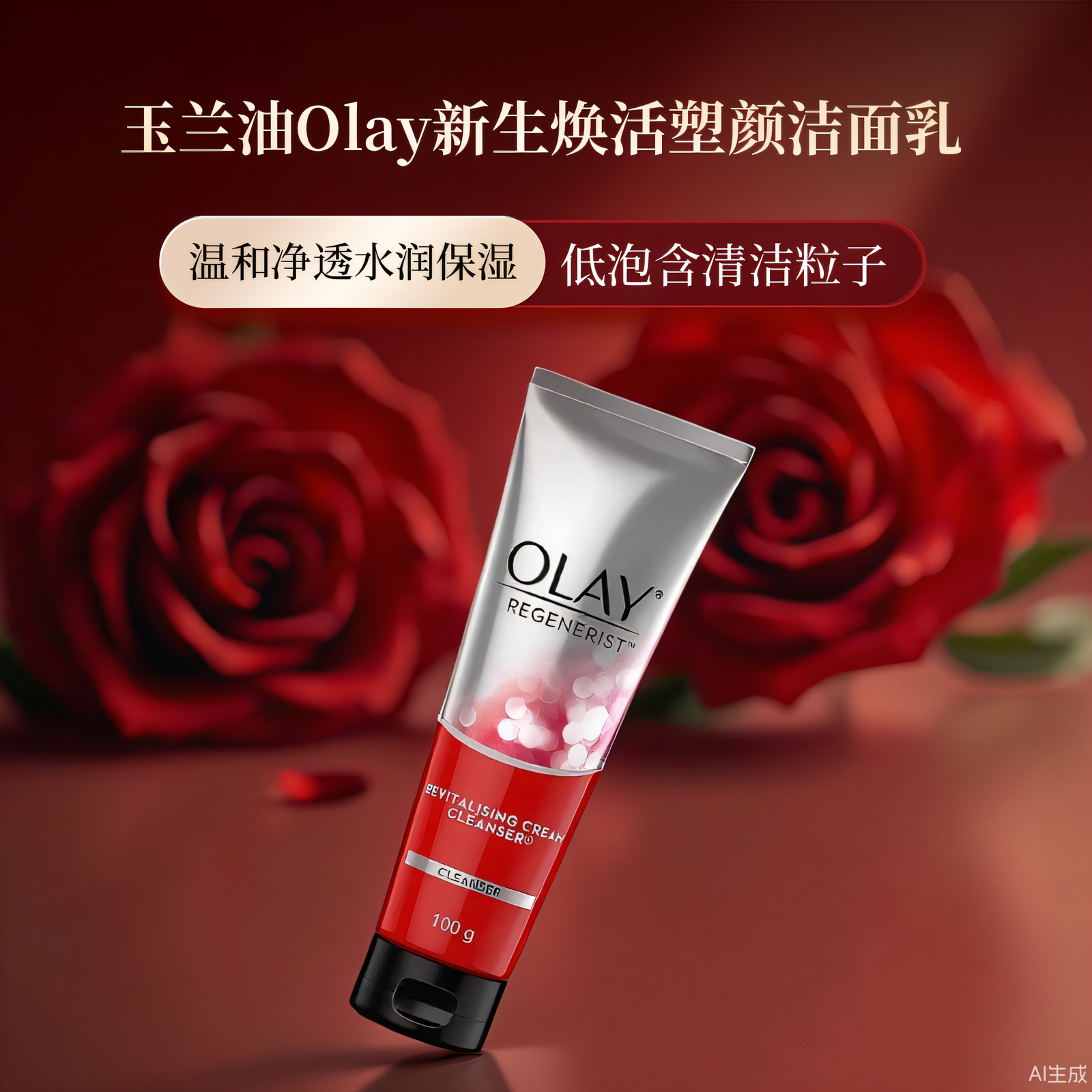 玉兰油洗面奶Olay新生焕活塑颜七重多效修护洁面乳洗面奶100ml