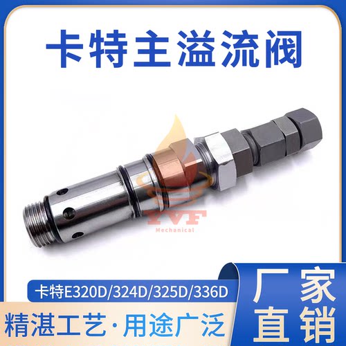 卡特E320D/324D/325D主溢流阀