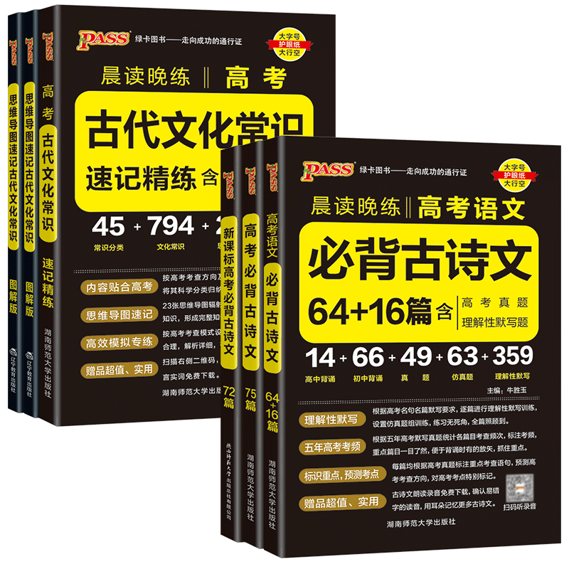 2026新版高考语文必背古诗文