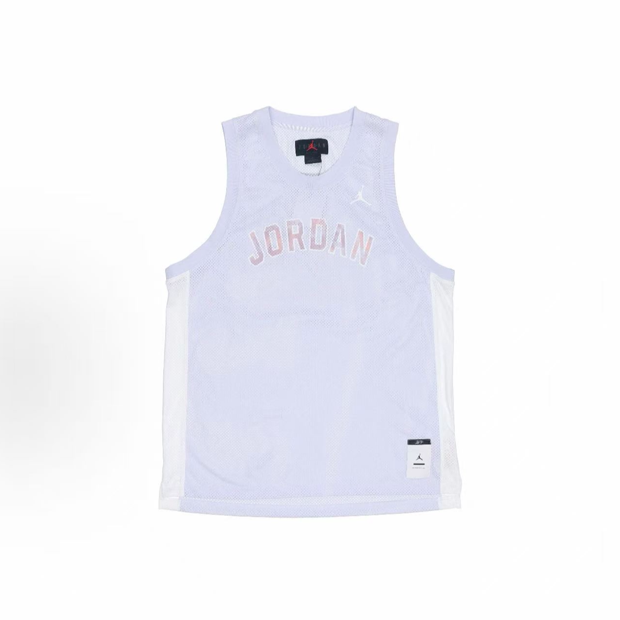 NIKE/耐克 Jordan 男子篮球网眼运动透气无袖篮球背心 DM1875-085