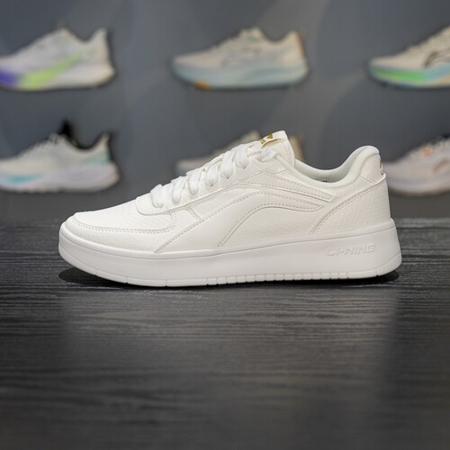 李宁防滑耐磨男子系带休闲鞋