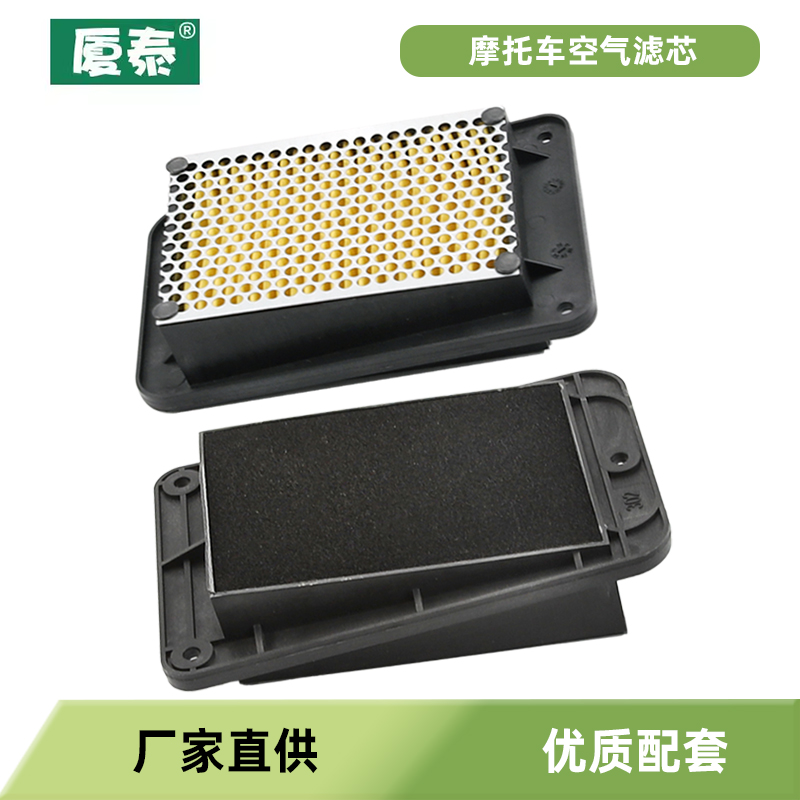 三阳踏板摩托车DRG1504V DRG158 XS150T-10空气滤芯滤清器空滤器