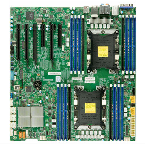 超微INTEL二代 可扩展工作站主板 X11DAI-N 16DIMM 渲染 深度学习