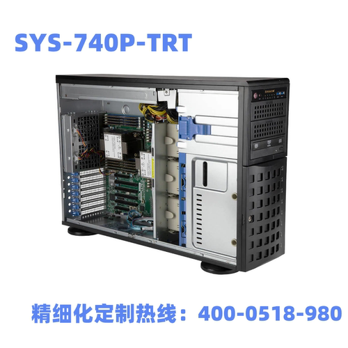 超微SYS-740P-TRT服务器塔式机箱X12DPI-NT6准系统