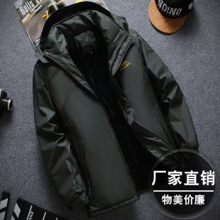 棉衣男冬季新款加厚加绒保暖韩版青年冬装棉袄港风棉服外套中长款
