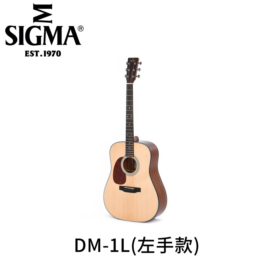 sigma西格玛吉他 1系列dm-1l 左手款左手琴民谣木吉他