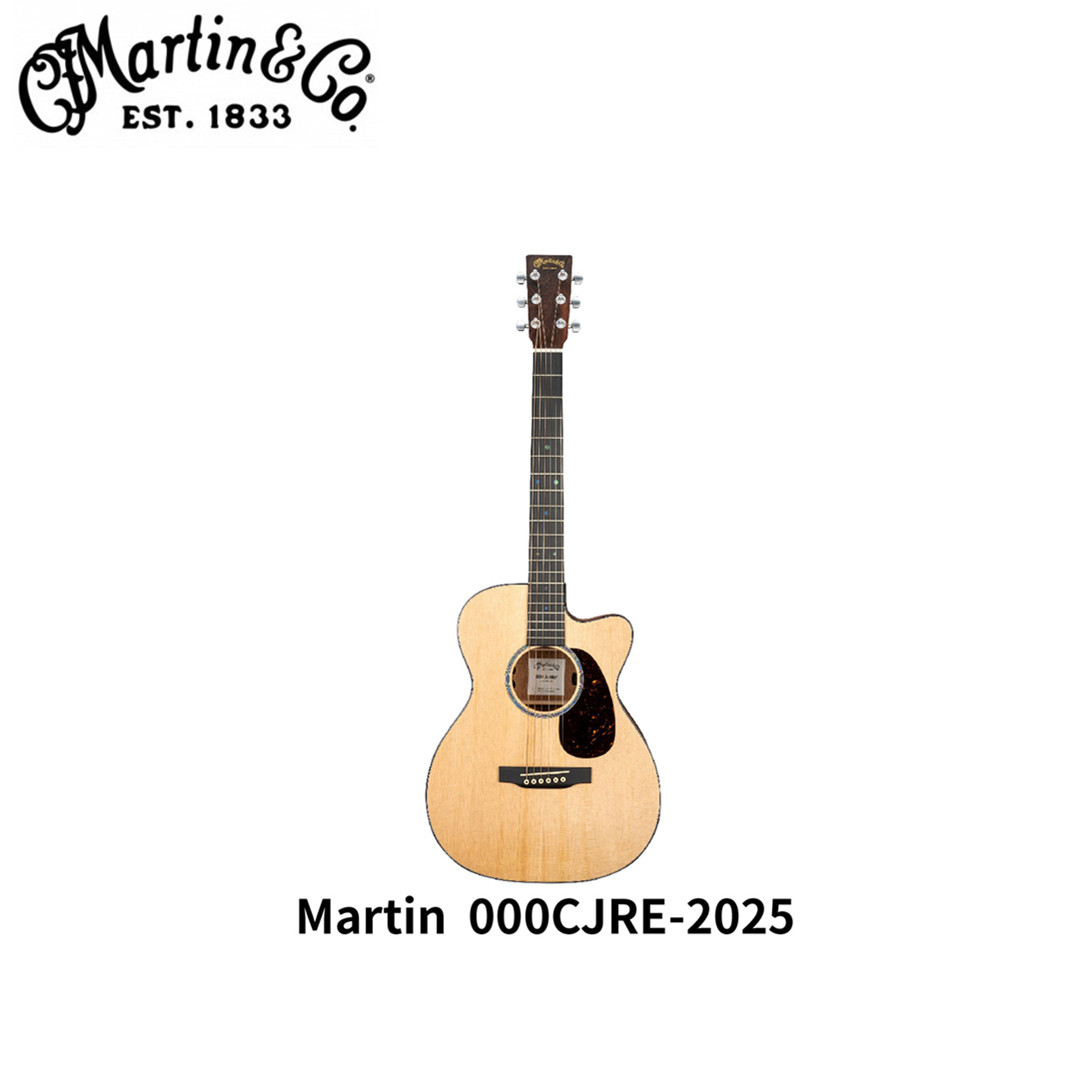 Martin吉他 000CJRE-2025 新版电箱民谣吉他木吉他马丁吉他