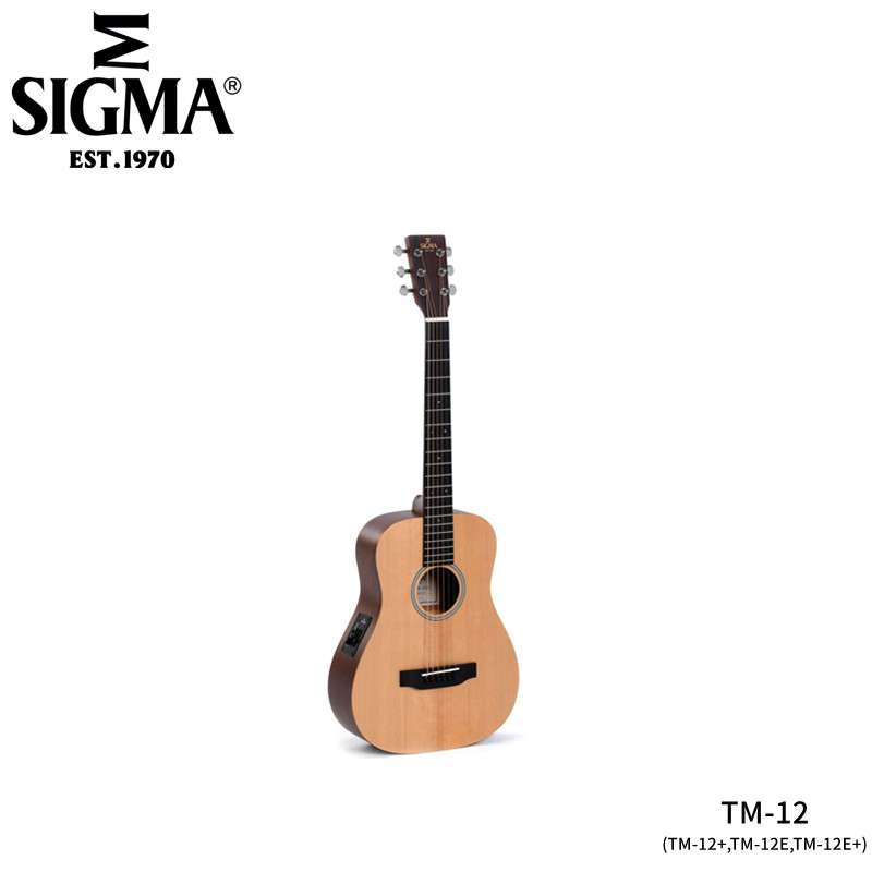 Sigma西格玛 旅行系列TM-12 TM-12E TM-12+ 电箱民谣木吉他