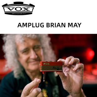 VOX吉他效果器 AMPLUG 皇后乐队BRIAN MAY签名款耳机效果器AP-BM