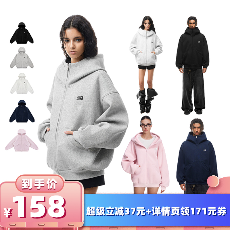 【所有女生的衣橱直播间】FDR官方店 高领空气层连帽卫衣男女上衣