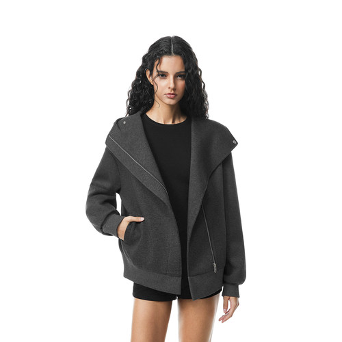 FDR官方店不对称门襟空气层卫衣