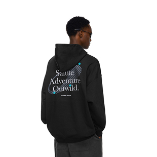 上衣 恒温暖皮情侣装 FDR官方店 网球撞色圆点印花连帽卫衣男女秋季