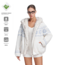 2025新款 棉衣棉服女款 秋冬独特费尔岛座山雕厚外套男款 FDR官方店