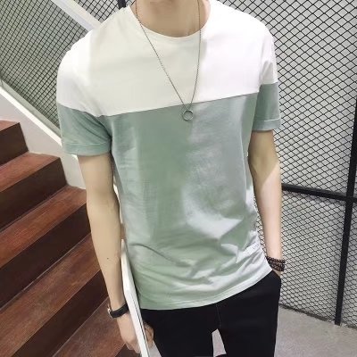 2018夏季新款包邮9.9元九块九男装修身潮韩版短袖t恤9块特价10元