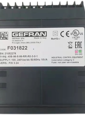 杰佛伦GEFRAN压力表40B-96-5-99-RR-R0-3-0-1现货PA1-F-150-S01M