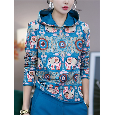 【送运费险】双面德绒连帽卫衣女