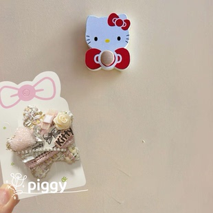 韩系高级感黄蓝色果冻五角星发夹精致气质百搭甜美刘海夹