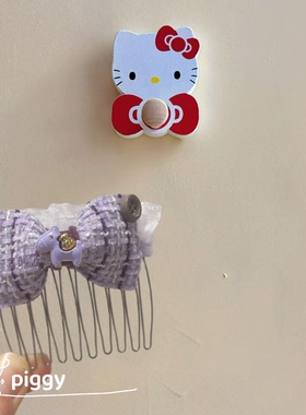 韩系高级感黄蓝色果冻五角星发夹精致气质百搭甜美倒插梳