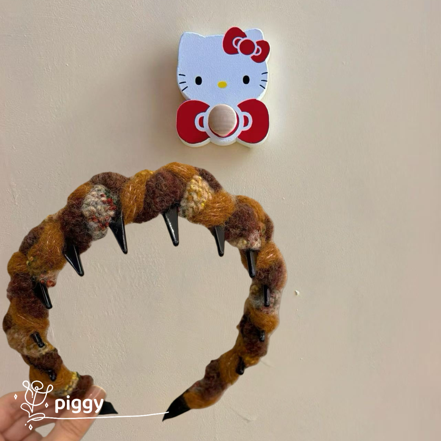 秋冬毛呢带齿波浪发箍女2025新款高颅顶压发头箍洗脸发卡发窟头饰