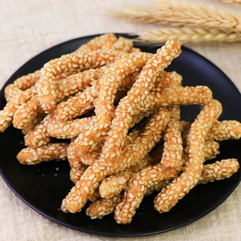 无蔗糖香酥山药芝麻条零食258g