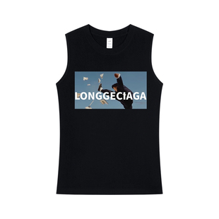 李小龙龙哥世家圆领纯棉背心