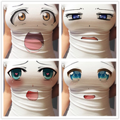 凸显T恤女 紧身修身 包邮 3D性感大胸奶显胸大眼睛表情包女主播T短袖