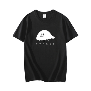 终将成为你侑のKURAGE 小糸侑同款水母短袖T恤动漫二次元周边衣服
