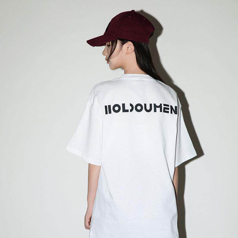 后陡门Holdoumen经典系列logo基础印花T holdoumen 后陡门短袖图片