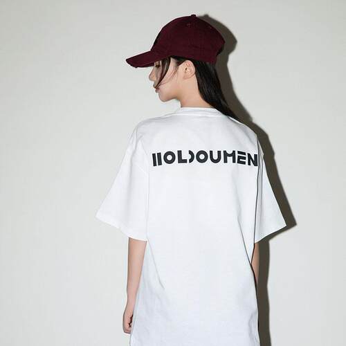 后陡门Holdoumen经典系列logo基础印花T holdoumen 后陡门短袖