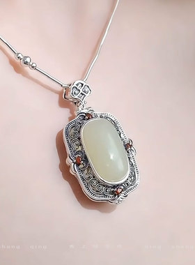 925银民族风青云直上吊坠复古女