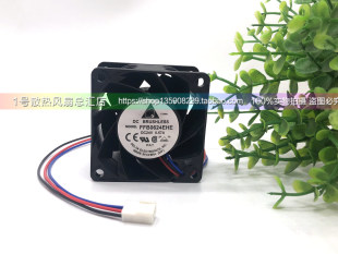 6038 FFB0624EHE 24V 0.57A 6CM变频器风扇 原装 60X60X38MM 台达