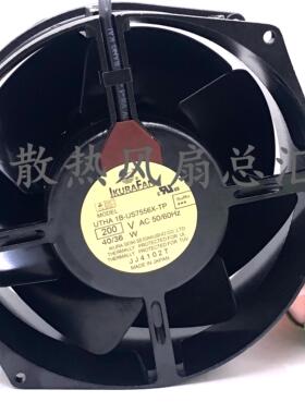 育良IKURA UTHA1B-US7556X-TP AC200V 40/36W 15055 全金属风扇