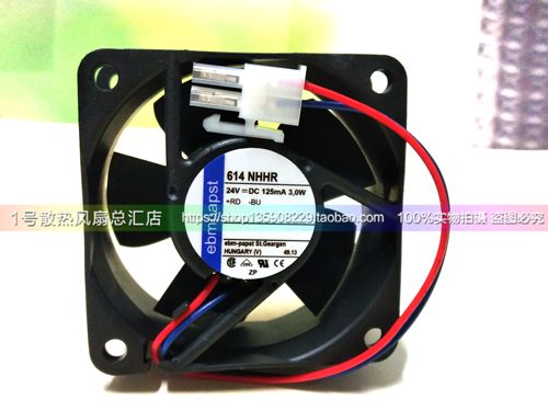 全新原装papst 614NHHR 6025 24V 3.0W质量保证 现货