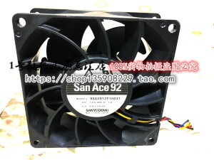 全新原装三洋 9GA0912P1H041 12V 2.1A 4线温控散热风扇 9038