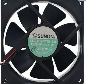 建准SUNON KD2409PTS1-6B 24V 2.9W 9CM 9025 2线 变频器散热风扇