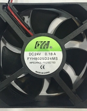 原装苏州风机 轴流风机 DC24V 0.18A FYH8025 D24MS